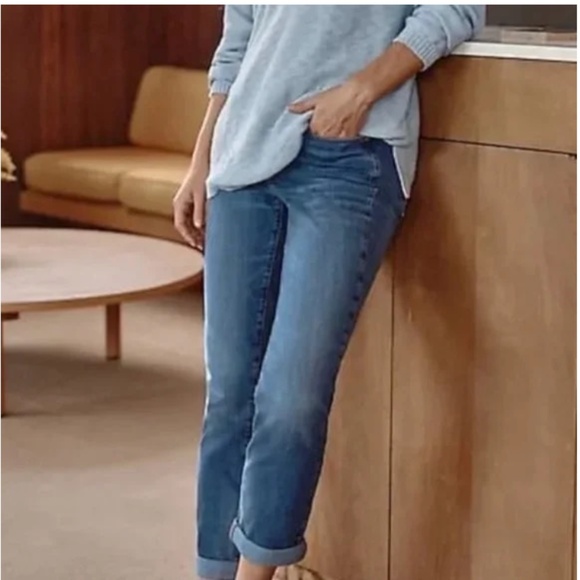J. Jill Denim - J.JILL Straight Leg Jeans Tried & Blue Wash Size 16